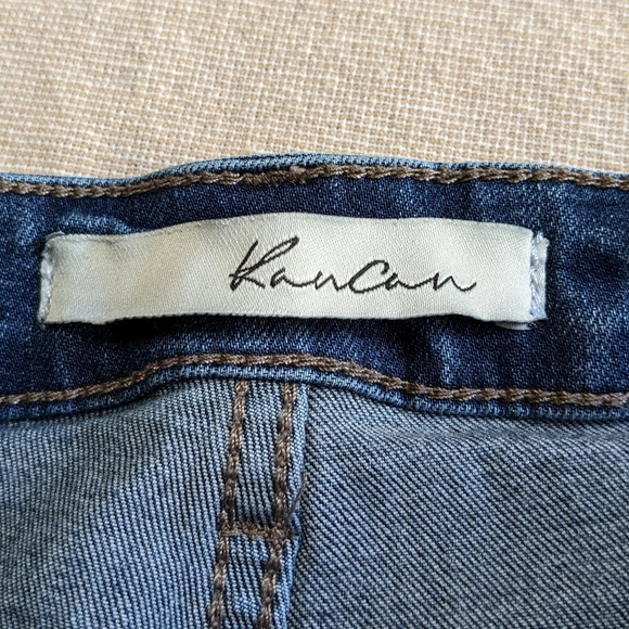 KANCAN Destroyed Zipper Ankle Skinny Jeans - Picture 6 of 12